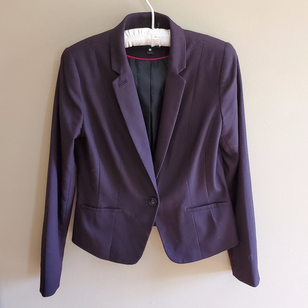 Eggplant blazer Worthington sz M